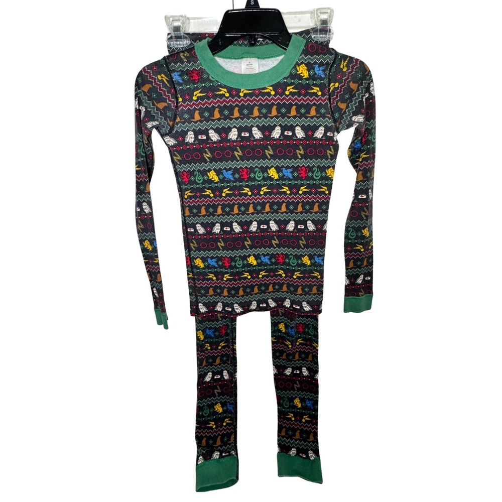 Hanna Andersson Harry Potter Pajamas Set Kids Size 12 Organic Cotton